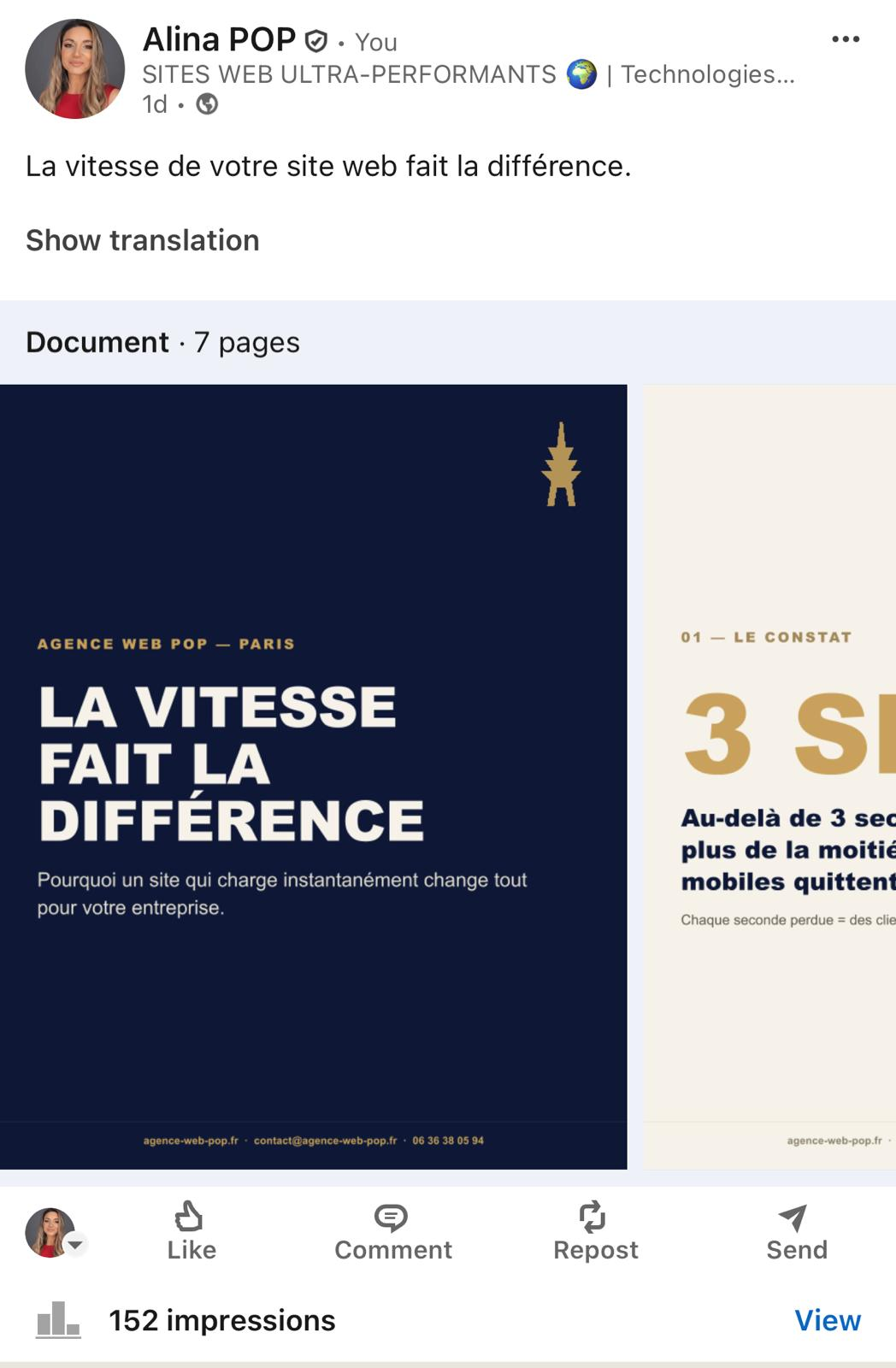 LinkedIn — Profil personnel & Page Entreprise — Documents PDF
